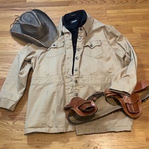 Classic style! Denim Jean Barn Chore Jacket